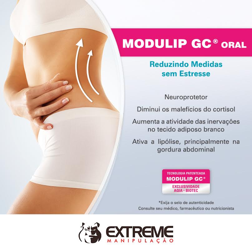 Modulip GC 100mg Pote 60 Cápsulas